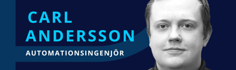 Carl Andersson – om att jobba på Blue Partner